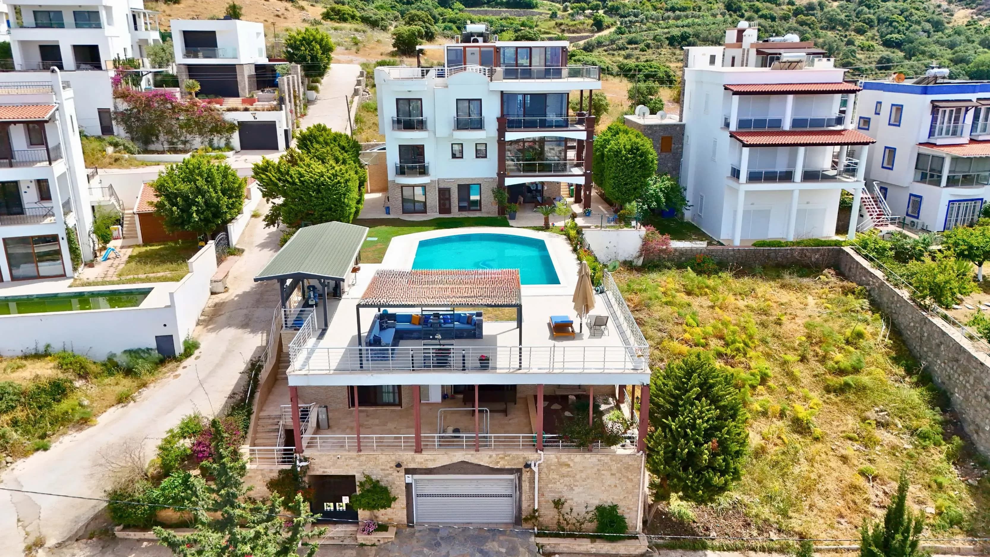 Luxurious Sea View Mansion with Private Pool in Gündoğan, Bodrum — photo 4