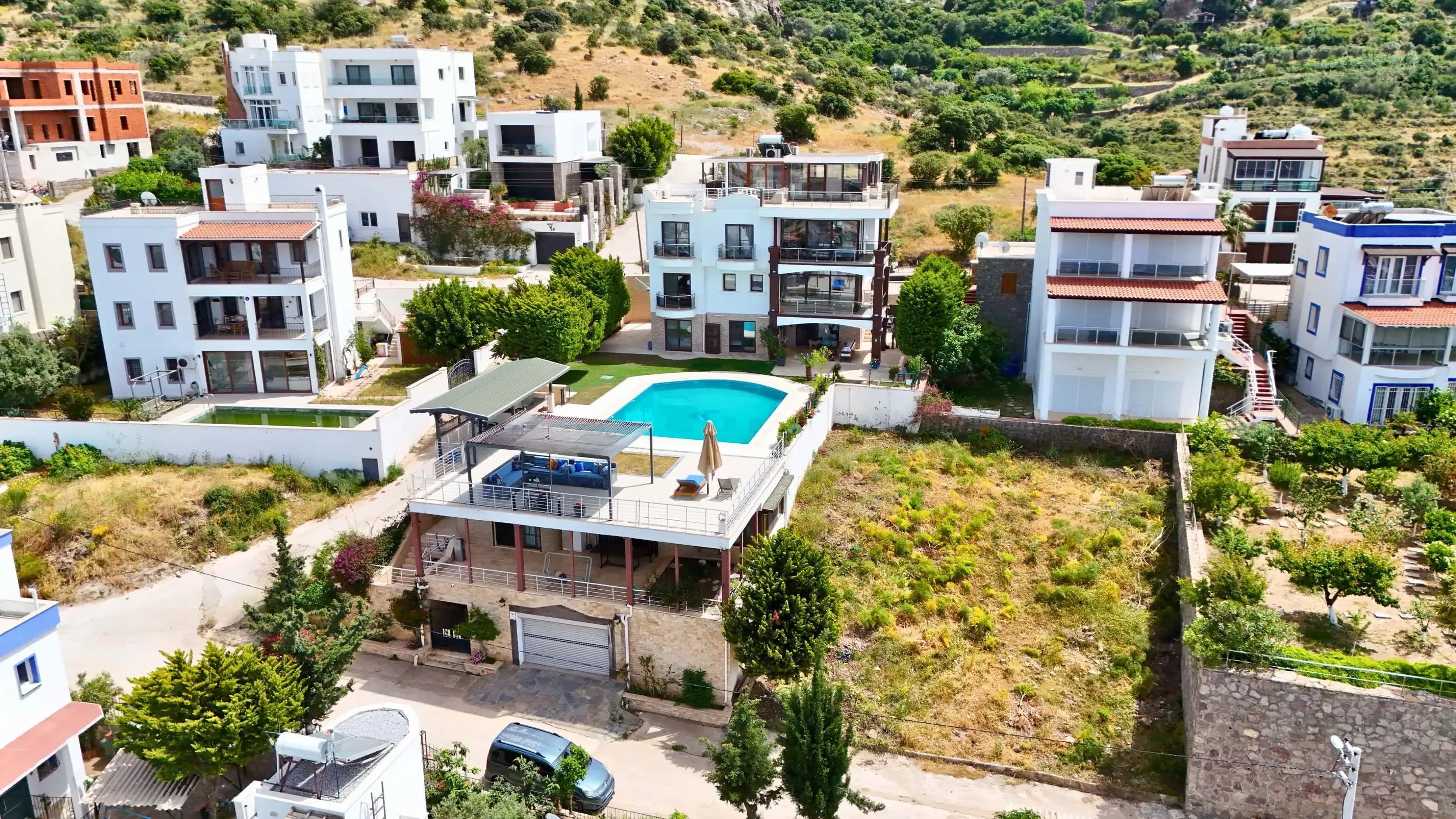 Luxurious Sea View Mansion with Private Pool in Gündoğan, Bodrum — photo 5