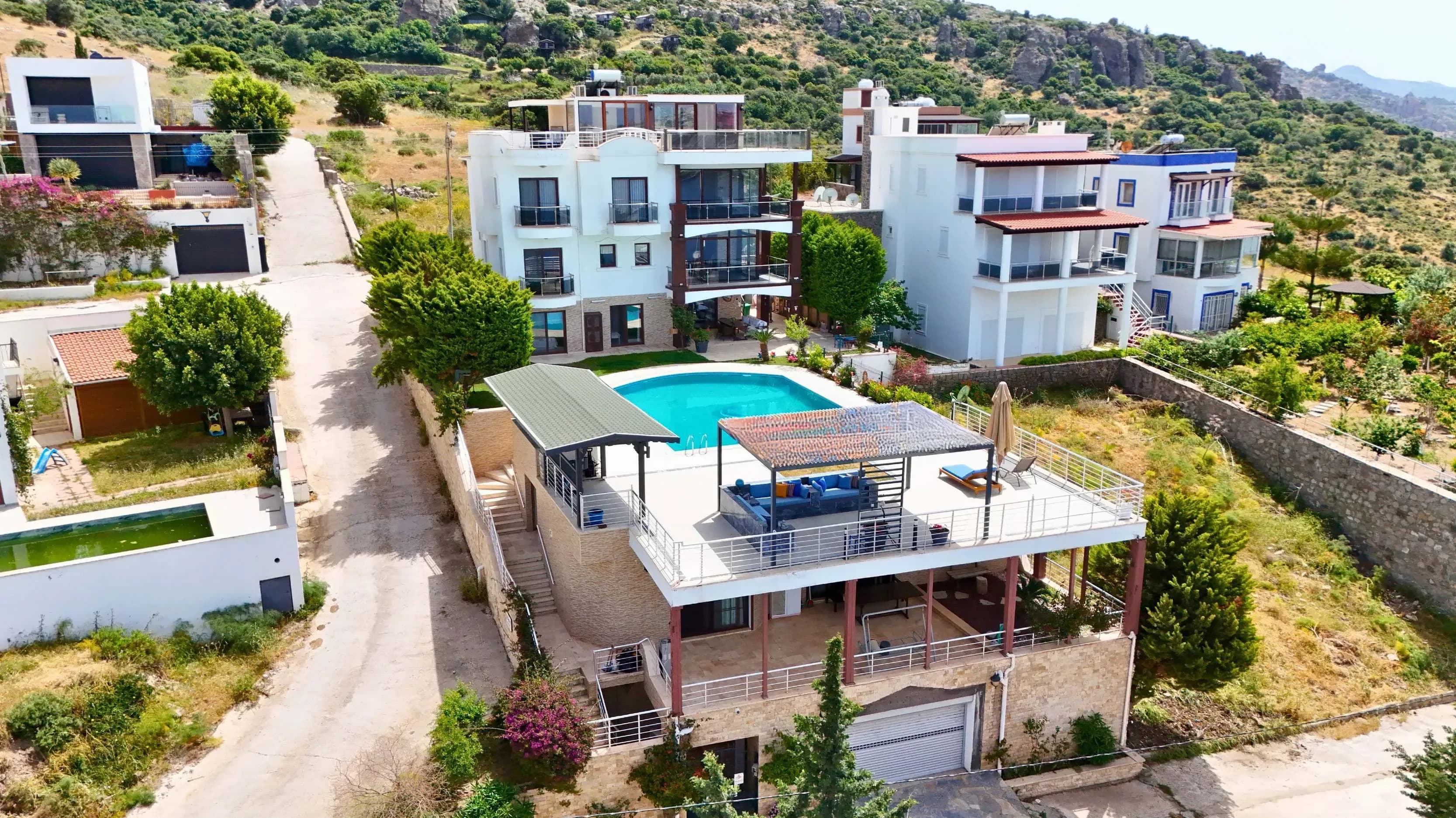 Luxurious Sea View Mansion with Private Pool in Gündoğan, Bodrum — photo 6