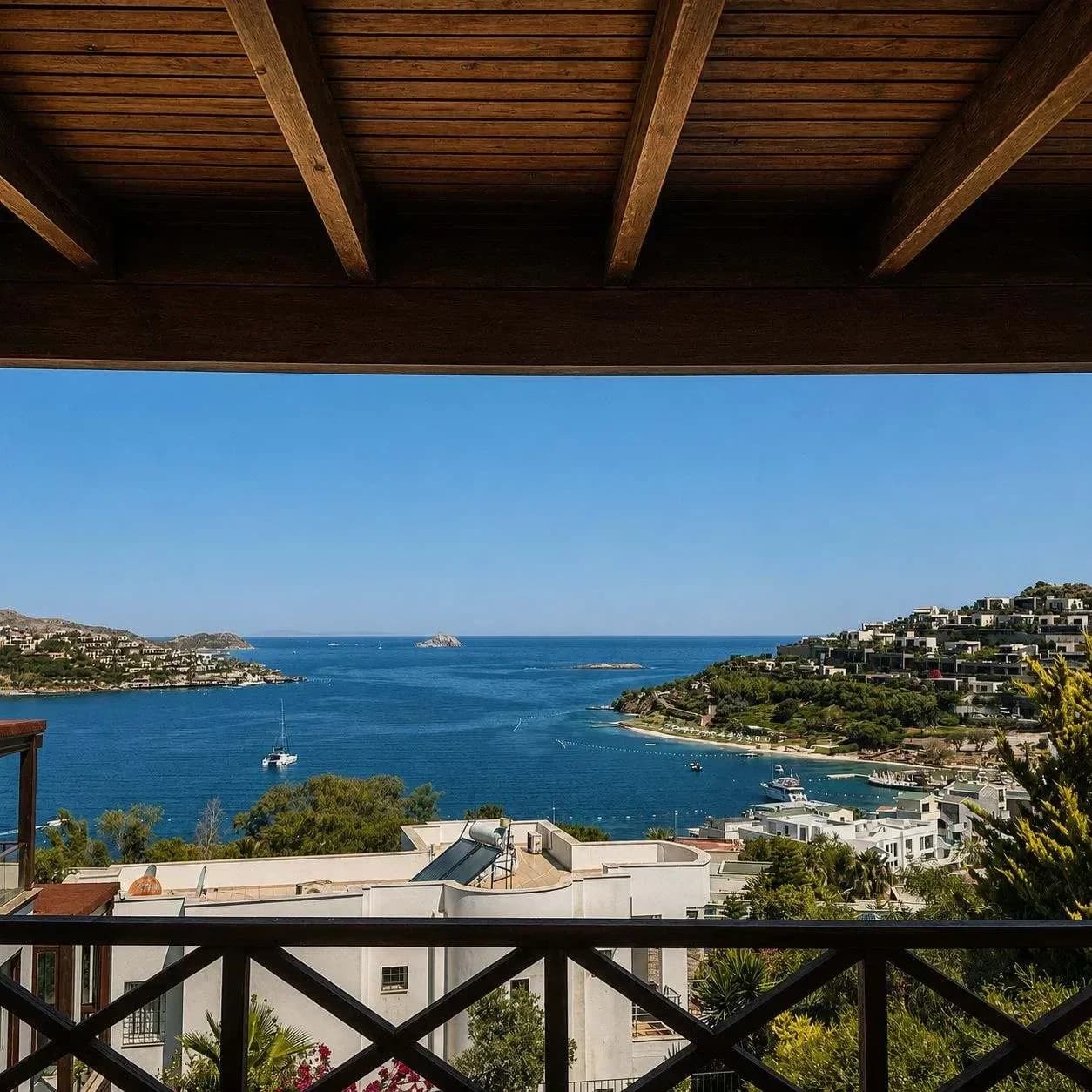 Exclusive 4+2 Villa with Panoramic Sea Views and Private Beach Access in Yalıkavak — photo 1